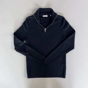 Sandro wool zipper sweater